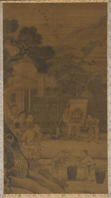 Expelling Demons from the House, Ming dynasty, 16th century. Creator: Unknown