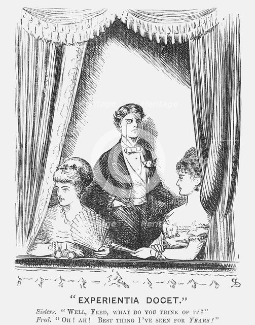 "Experientia Docet", 1868. Creator: Edward Linley Sambourne.