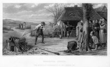 Experimental Gunnery 19th century.Artist: William Greatbach