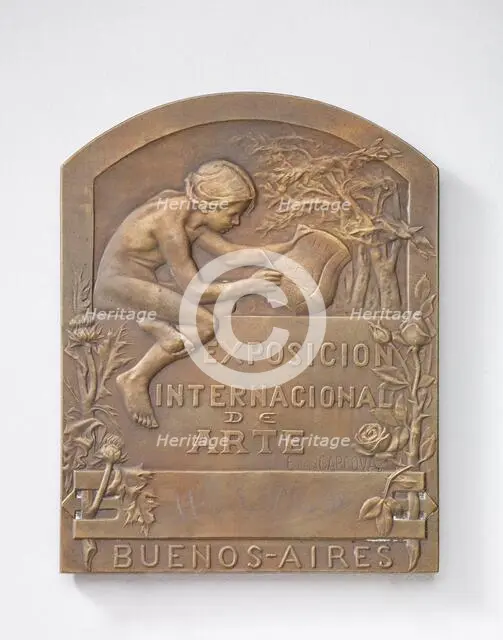 Exposicion Internacional de Arte, 1910. Creator: Ernesto de la Carcova.