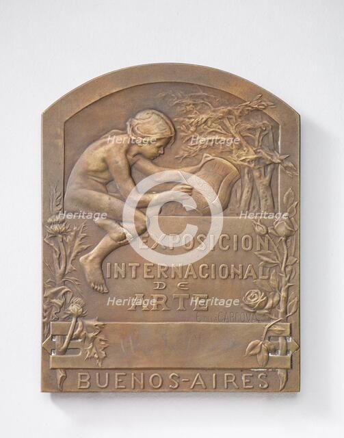 Exposicion Internacional de Arte, 1910. Creator: Ernesto de la Carcova.