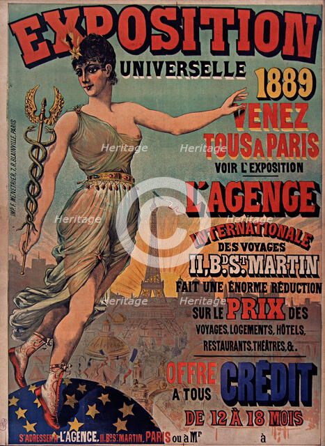 Exposition universelle de 1889, 1888-1889. Creator: Anonymous.