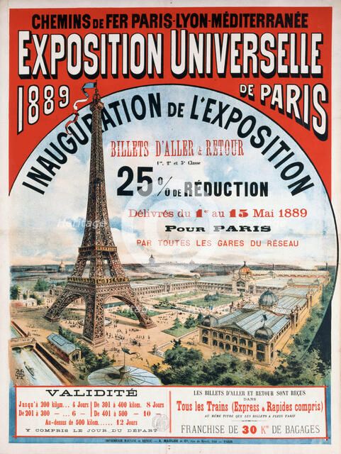 Exposition universelle de 1889, 1889. Creator: Anonymous.
