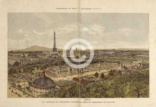 Exposition universelle de 1889, 1889. Creator: Anonymous.