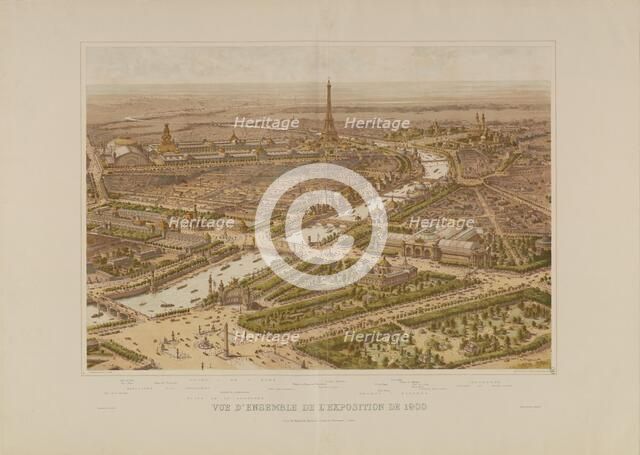 Exposition Universelle de 1900, 1900. Creator: Hoffbauer, Feodor (Fédor) (1839-1922).