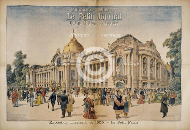 Exposition Universelle de 1900. Le Petit Palais, 1900. Creator: Meyer, Henri (1844-1899).