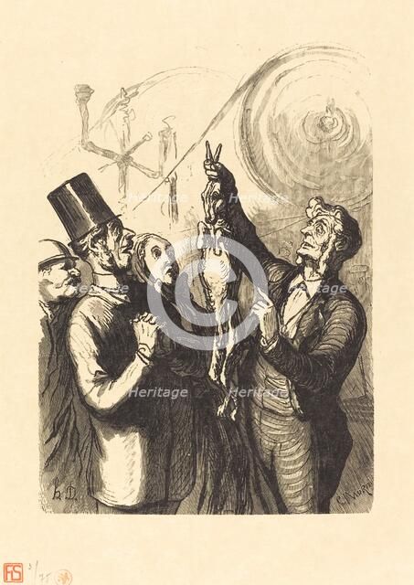 Exposition universelle: La Fabricant de chapeaux de feutre, 1867. Creator: Charles Maurand.