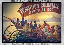 Exposition coloniale, Marseille, 1906. Creator: Dellepiane, David (1866-1932)