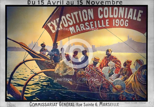 Exposition coloniale, Marseille, 1906. Creator: Dellepiane, David (1866-1932).
