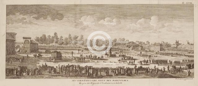 Exposition des produits de l'industrie française, Paris, 1798, 1798. Creator: Anonymous.