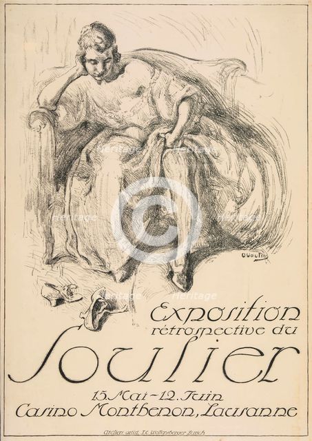 Exposition du Soulier. Casino Montbenon, Lausanne, 1916. Creator: Vautier, Otto (1863-1919).