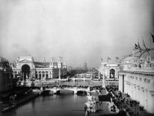 Exposition grounds, World's Columbian Exposition, Chicago, 1893. Creator: Frances Benjamin Johnston