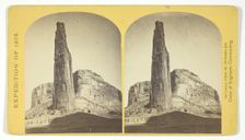 Explorers Column, Cañon de Chelle, Arizona. This shaft is the work of nature..., 1 Creator: Tim O'Sullivan