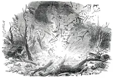 Explosion of the Laboratory, at Rendsburg, 1850. Creator: Unknown