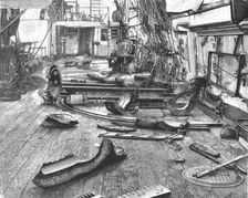 Explosion on Board HMS "Cordelia", 1891. Creator: Unknown