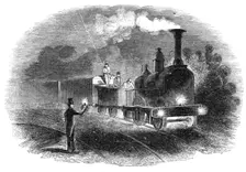 Express train with the mail signals, 1844. Creator: Unknown
