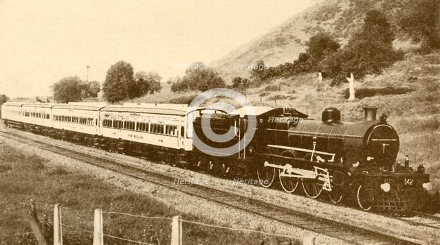 'Express Train, Bombay, Baroda and Central India Railway', 1930. Creator: Unknown.