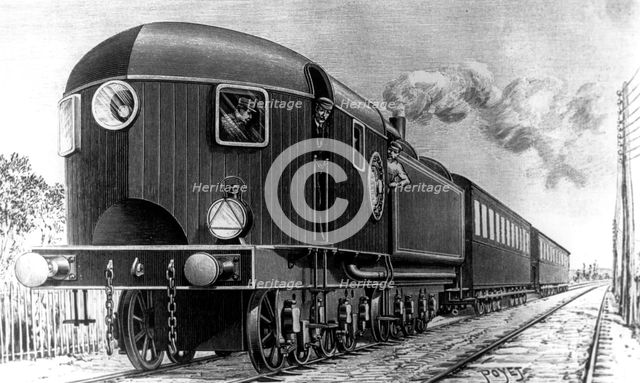 Express train, France, 1893. Creator: Unknown.