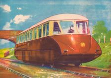 Express Diesel Engine Rail Car, G.W.R. 1940
