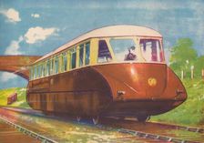 Express Diesel Engine Rail Car, G.W.R. 1940