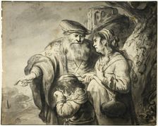 Expulsion of Hagar, n.d. Creator: Unknown