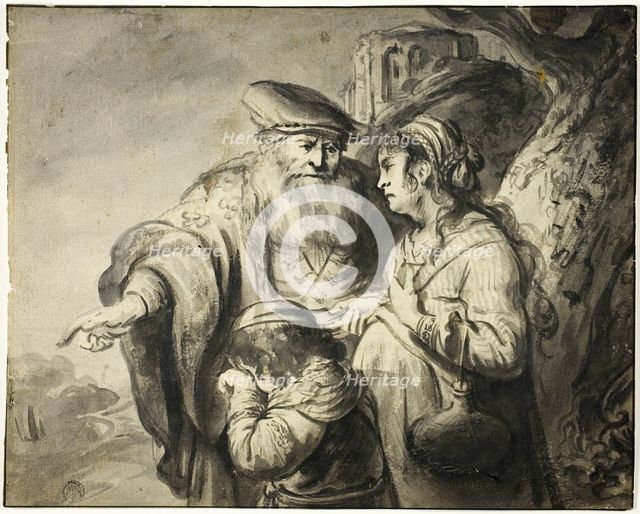 Expulsion of Hagar, n.d. Creator: Unknown.