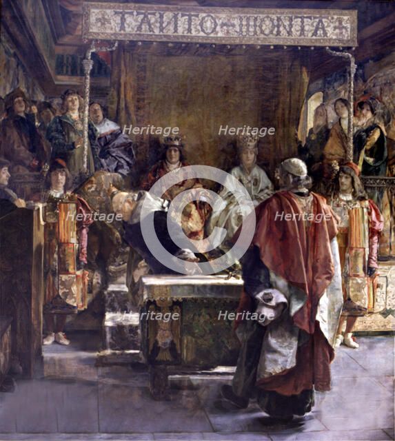 Expulsion of the Jews from Spain in 1492, oil, 1889.