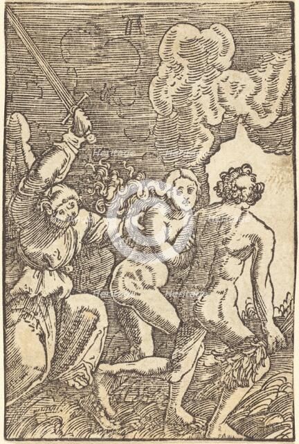 Expulsion from Paradise, c. 1513. Creator: Albrecht Altdorfer.