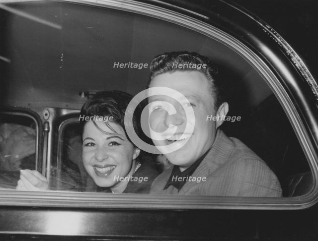 Eydie Gorme and Steve Lawrence, c1962. Creator: Brian Foskett.