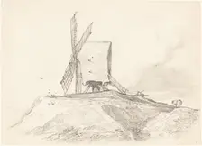 Eye Mill in Suffolk. Creator: John Sell Cotman