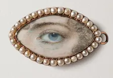 Eye Miniature, Ann Fryer (prob. b. 1768), 1787. Creator: Unknown