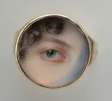 Eye of Maria Miles Heyward, ca. 1802. Creator: Edward Greene Malbone