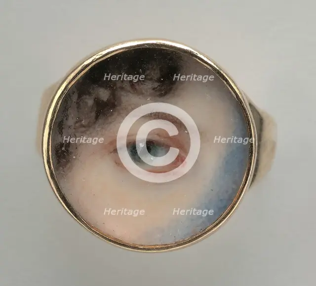 Eye of Maria Miles Heyward, ca. 1802. Creator: Edward Greene Malbone.