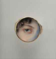 Eye of Maria Miles Heyward, ca. 1802. Creator: Edward Greene Malbone