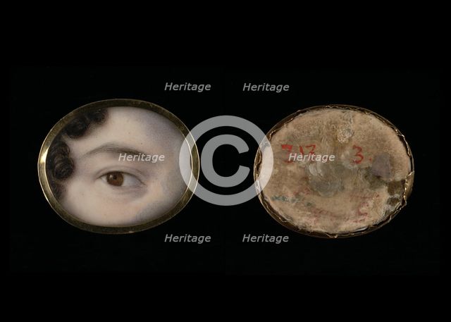 Eye of a Lady, ca. 1800. Creator: Unknown.