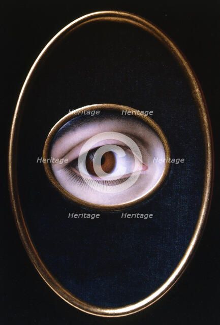 'Eye of a Young Woman'. Artist: Joseph Sacco