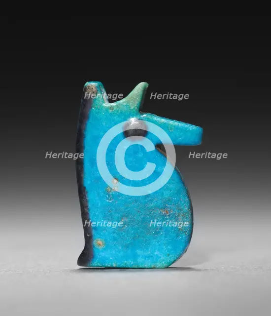 Eye of Horus Amulet, 945-715 BC. Creator: Unknown.