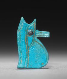 Eye of Horus Amulet, 945-715 BC. Creator: Unknown