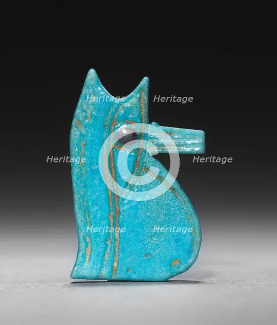 Eye of Horus Amulet, 945-715 BC. Creator: Unknown.