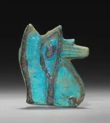 Eye of Horus Amulet, 945-715 BC. Creator: Unknown