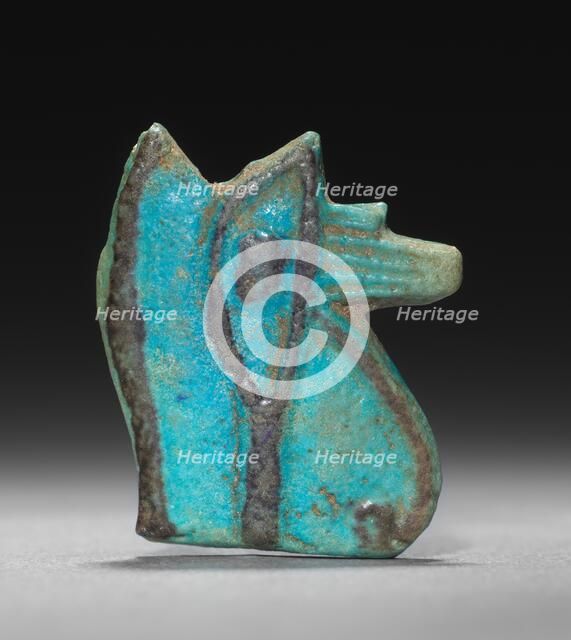 Eye of Horus Amulet, 945-715 BC. Creator: Unknown.