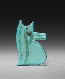 Eye of Horus Amulet, 945-715 BC. Creator: Unknown
