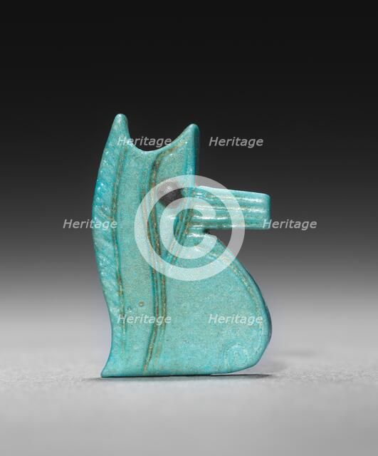 Eye of Horus Amulet, 945-715 BC. Creator: Unknown.