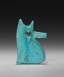 Eye of Horus Amulet, 945-715 BC. Creator: Unknown
