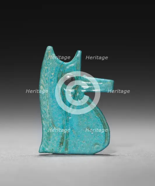 Eye of Horus Amulet, 945-715 BC. Creator: Unknown.