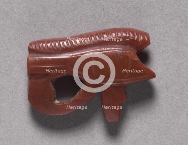 Eye of Horus Amulet, 1540-1296 BC. Creator: Unknown.