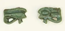 Eye of Horus (Wedjat) Amulet, Egypt, Late New Kingdom-Third Intermediate Period (abt 1550-664 BCE). Creator: Unknown
