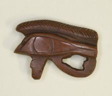 Eye of Horus (Wedjat) Amulet, Egypt, Middle Kingdom, Dynasty 12 (about 1985-1773 BCE). Creator: Unknown
