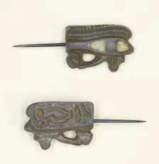 Eye of Horus (Wedjat) Amulet, Egypt, New Kingdom, Dynasty 18, reign of Amenhotep III... Creator: Unknown