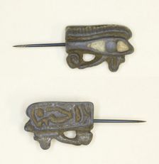Eye of Horus (Wedjat) Amulet, Egypt, New Kingdom, Dynasty 18, reign of Amenhotep III... Creator: Unknown
